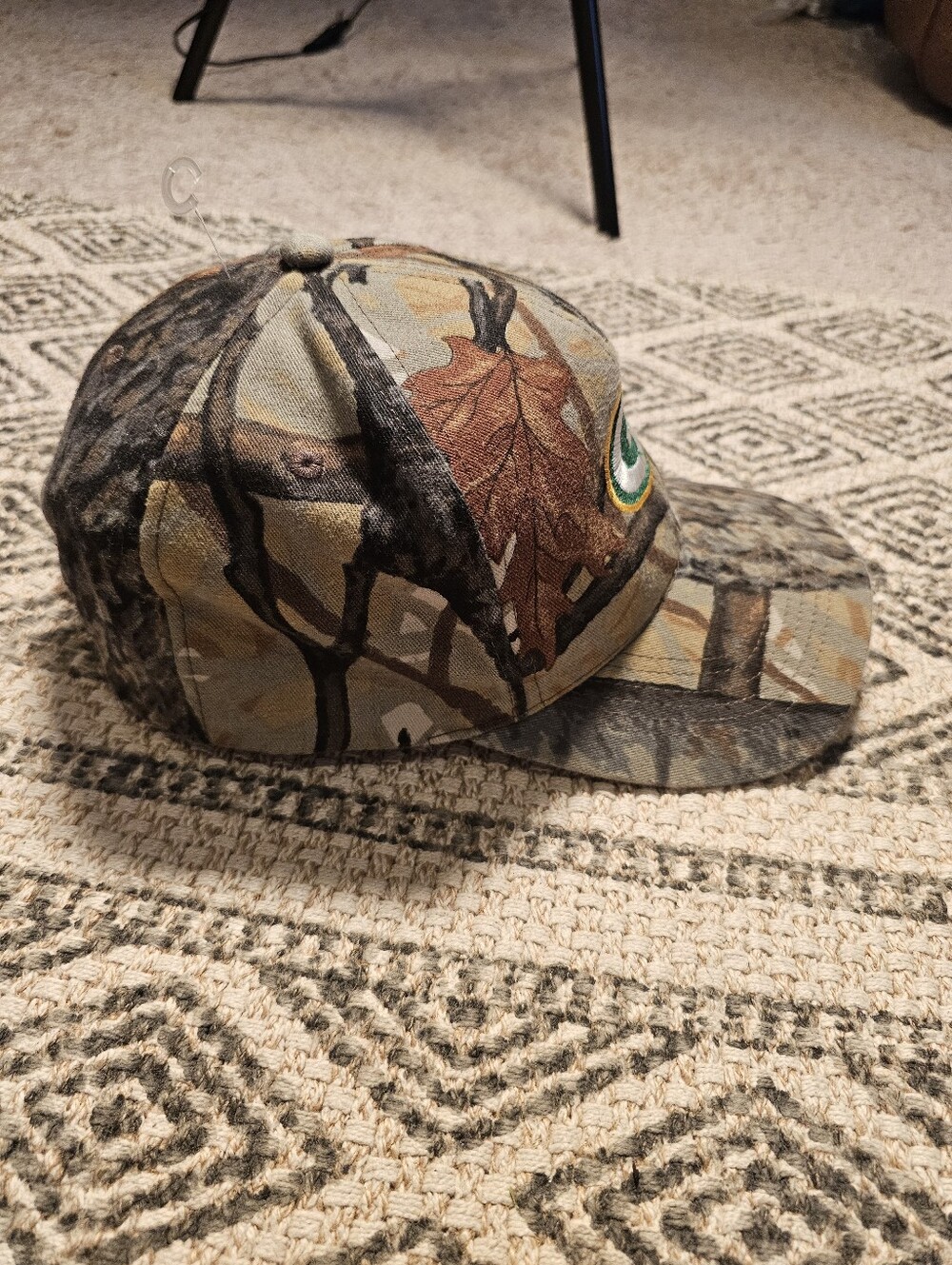 Green Bay Packers Hat 47 Brand Realtree Camo Cap NFL Football Camouflage - Picture 2 of 4